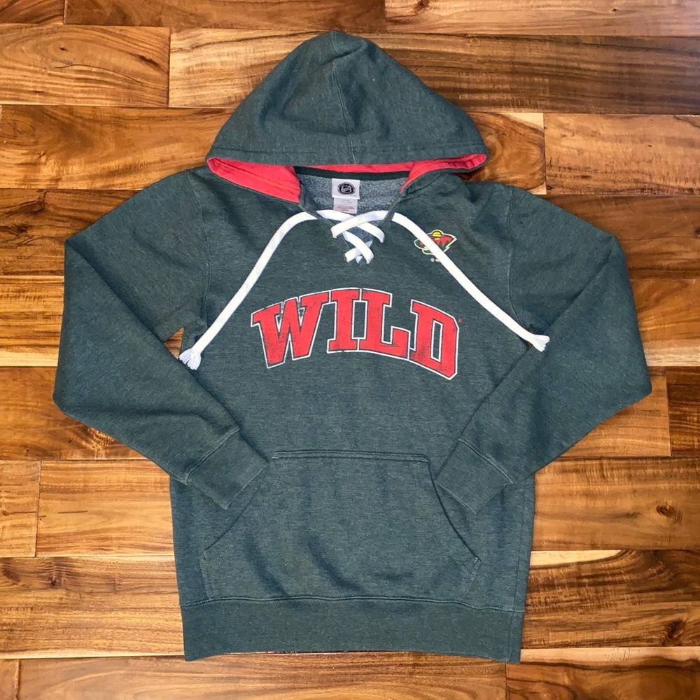 NHL Minnesota Wild Hoodie Sweatshirt Size Small
